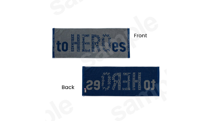 ［to HEROes 3rd］フェイスタオル